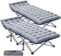 ABORON Camping Cot for Adults, 28 in Wide Folding Bed with Mattress by ABORON