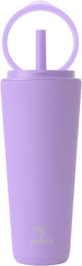 REDUCE Halo 32 oz Stainless Steel Vacuum Insulated Tumbler - Spill Proof Travel Mug with Flip Handle Lid - Keeps Drinks Cold for 32 Hrs - Dishwasher Safe - Cupholder Friendly - Purple Punch by Reduce