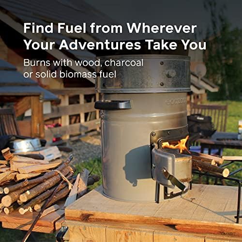 EcoZoom Rocket Stove, Dual Fuel Wood & Charcoal, Portable & Insulated - Image 3