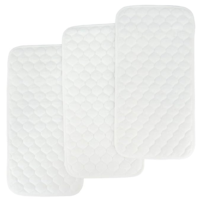 BlueSnail Quilted Thicker Waterproof Changing Pad Liners by BlueSnail