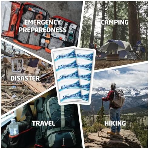 Aquatabs 49mg Water Purification Tablets, 100 Pack, Hiking & Camping - Image 4