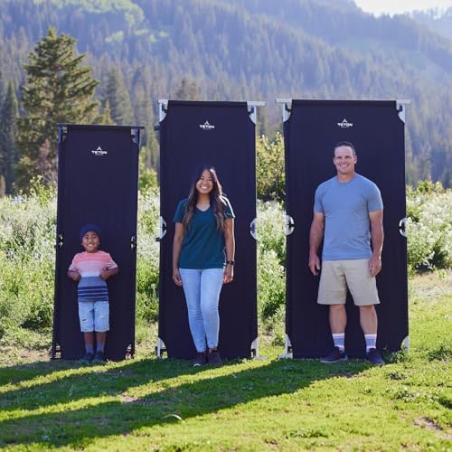 Teton Outfitter Camping Cot, Heavy-Duty Oversized Folding Cot for Adults, Comfortable Elevated Sleeping Bed, Easy Setup - Image 2