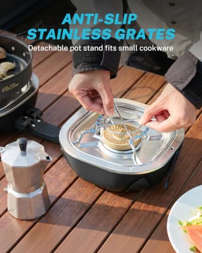 Gonex Propane Camping Stove, 2-Burner Portable Camp Stove, 20,000 BTU - Image 4