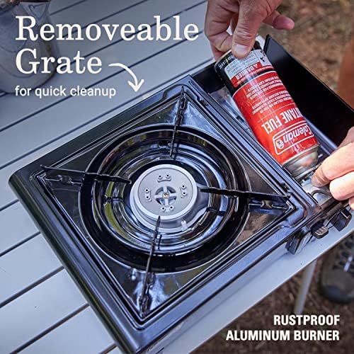 Coleman Classic 1-Burner Butane Stove, Portable Camping Cooktop with Carry Case & InstaStart Ignition, Adjustable Burner with 7650 BTUs of Power for Camping, Grilling, Tailgating, & More - Image 4
