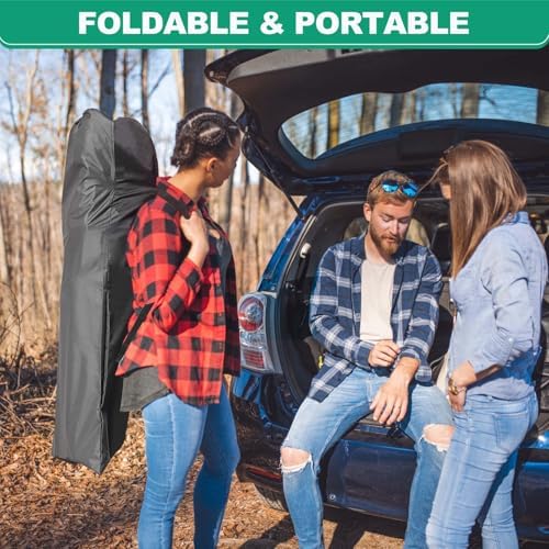 LILYPELLE Oversized XXL Folding Camping Cot, 78" L x 32" W x 18" H Heavy Duty Sleeping Cots with Carry Bag, Double Layer Oxford Portable Travel Camp Cots for Home, Office Nap and Outdoor Beach - Image 4