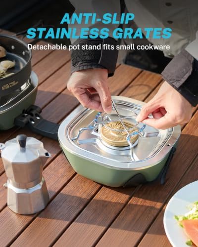 Gonex Propane Camping Stove, 2-Burner Portable Camp Stove, 20,000 BTU - Image 4