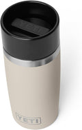 YETI Rambler 12 oz Travel Bottle, Stainless Steel, Vacuum Insulated with Leakproof Commuter Cap, Cape Taupe by YETI