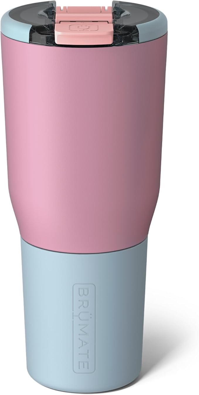 BrüMate Nav 35oz 100% Leak Proof Insulated Travel Tumbler with Magnetic BevLock™ Lid - Double Wall Cup-Holder Friendly Stainless Steel Mug (Eclipse) by Br%C3%BCMate