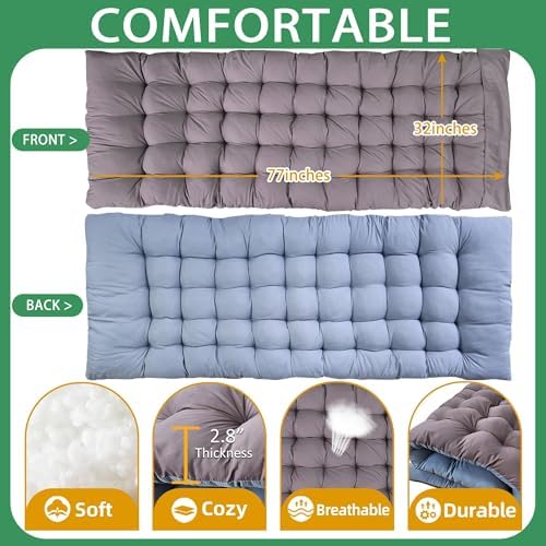 XXL 32" Camping Cot with Comfortable Mattress, Cots for Sleeping - Image 6