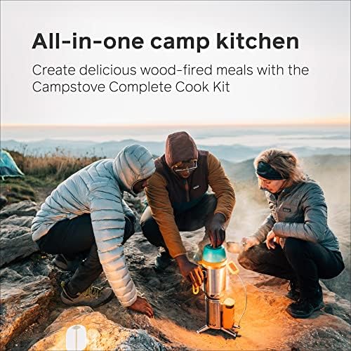 BioLite CampStove 2+ Wood Burning, Electricity Generating & USB Charging Camp Stove - Image 2