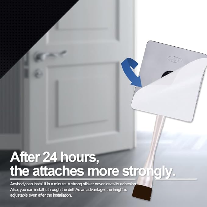 One-Touch Doorstop Adhesive Bracket - Image 9