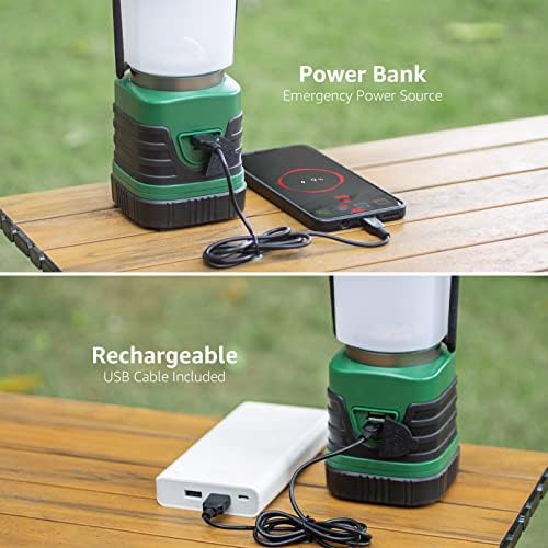 Lepro 1000LM LED Camping Lantern Rechargeable, 4400mAh, 4 Light Modes - Image 4