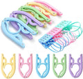 20 Pcs Travel Hangers with 12 Pcs Clips Cruise Ship Essentials Portable Folding by Trubetter