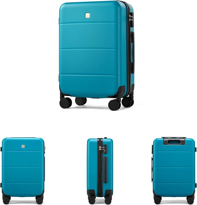 Hanke 20 Inch Carry On Luggage 22x14x9 Airline Approved PC Hard Shell Suitcases - Image 7