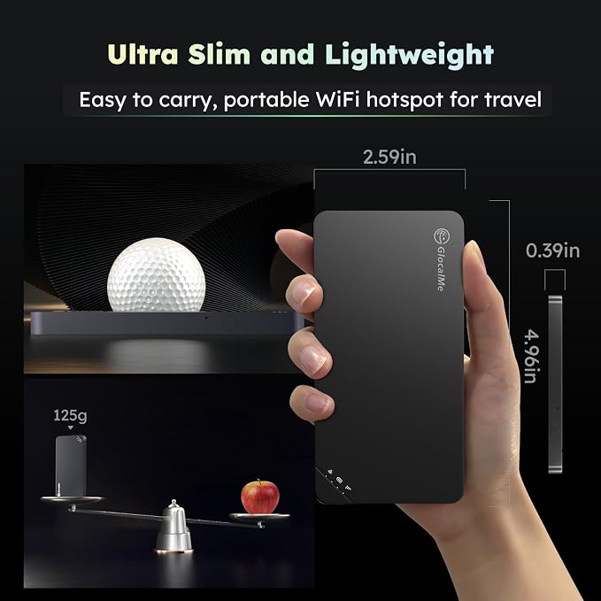 GlocalMe U3 4G LTE Mobile Hotspot, Portable WiFi Hotspot - Image 9