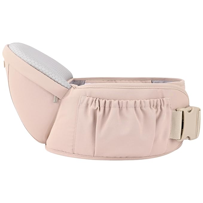 Bebamour Baby Carrier with Hip Seat, All-Position Breathable Mesh Hip Seat & - Image 6