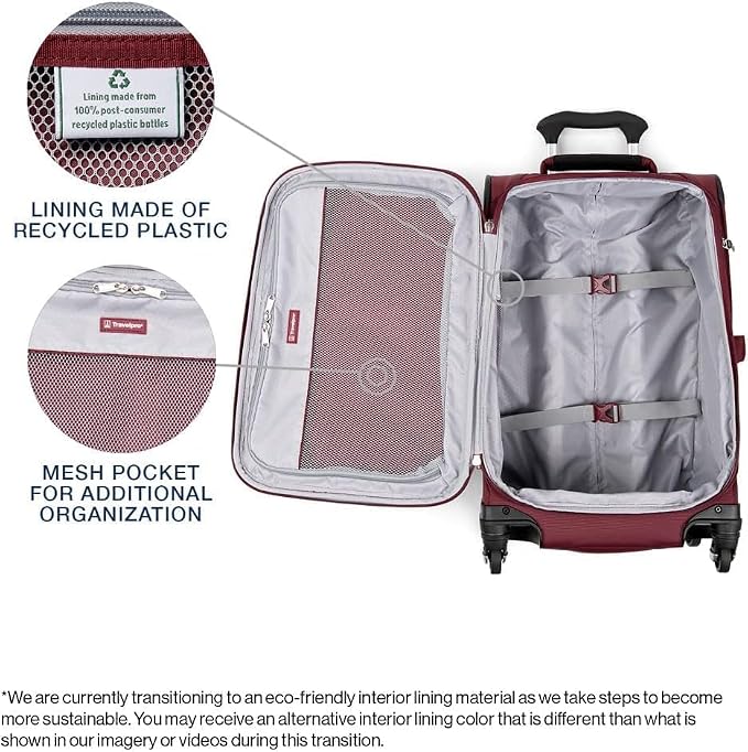 Travelpro Maxlite 5 Softside Expandable 3-Piece Luggage Set — Carry-On - Image 7