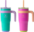 REDUCE 24 oz. Cold1 Tumbler, 2-Pack (Sharp pink and Teal) by Reduce