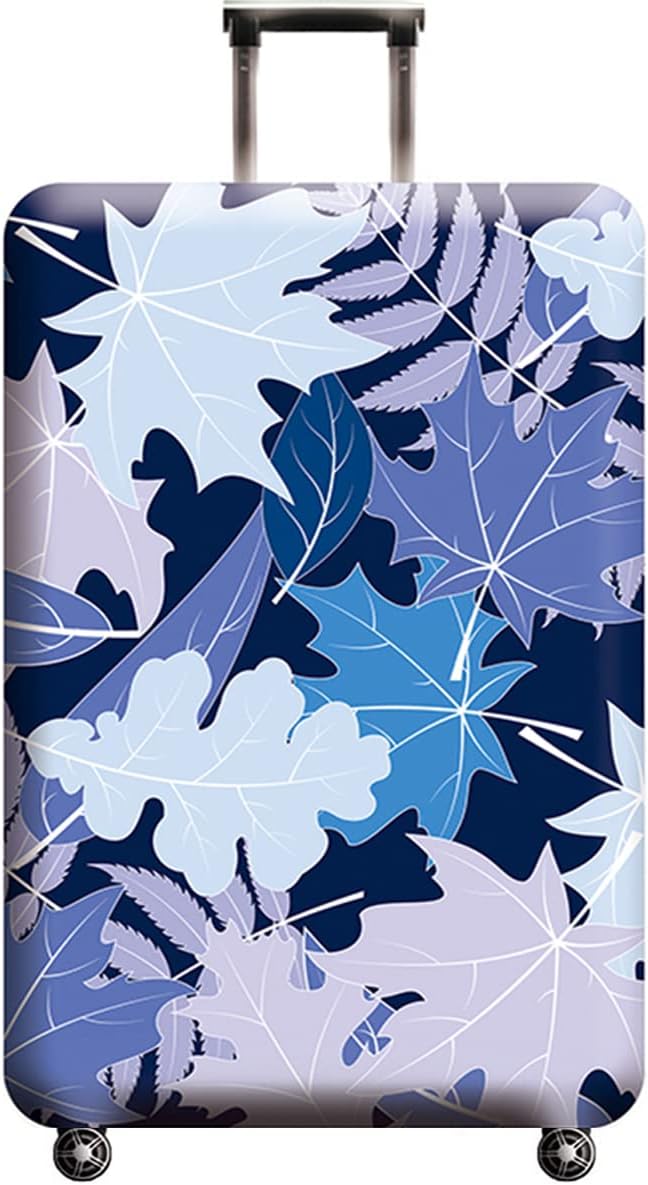 Travel Luggage Cover, Suitcase Protector Bag Fits 22-24 Inch Luggage Bluemaple by GOXUNYUAN