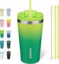 BJPKPK 18oz Tumbler With lid And Straw Stainless Steel Travel Coffee Mug Insulated Tumblers Cups,Bamboo Grove by BJPKPK