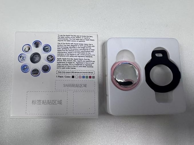 2025 New Air Tracker Tags-1 Pack, Replaceable Battery, Key Finder and Item - Image 11