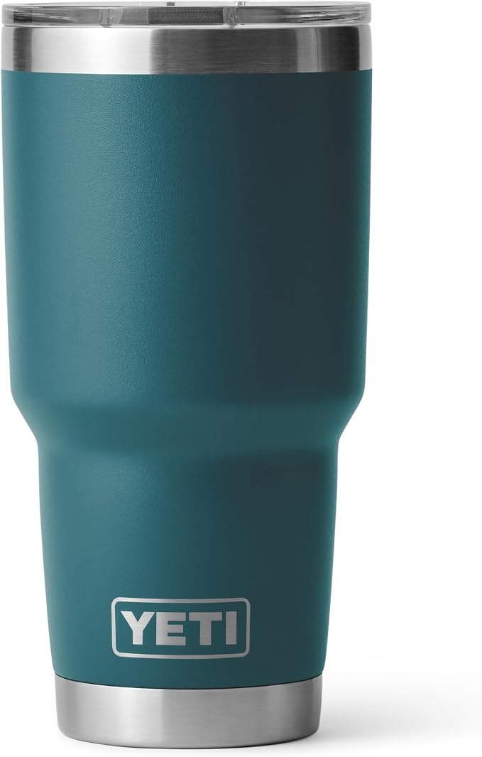 YETI Rambler 30 oz Tumbler, Stainless Steel, Vacuum Insulated with MagSlider Lid, Agave Teal by YETI