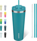 BJPKPK 26oz Tumbler With lid And Straw Stainless Steel Travel Coffee Mug Insulated Tumblers Cups,Laguna by BJPKPK