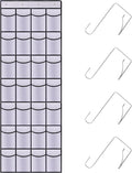 28 Mesh Pockets Hanging Shoe Organizer, Over the Door Shoe Organizer，Closet by Unknown