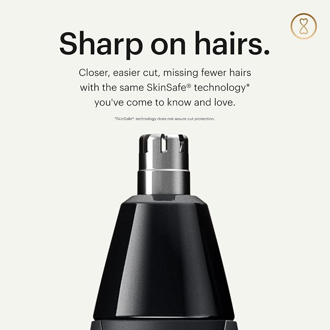MANSCAPED® The Weed Whacker® 2.0 Electric Nose & Ear Hair Trimmer – 7, 000 RPM - Image 4