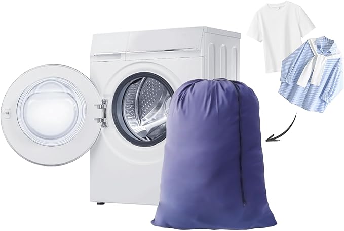 Extra Large Laundry Bag 3 Pack Travel Laundry Bags Dirty Clothes Organizer - Image 5