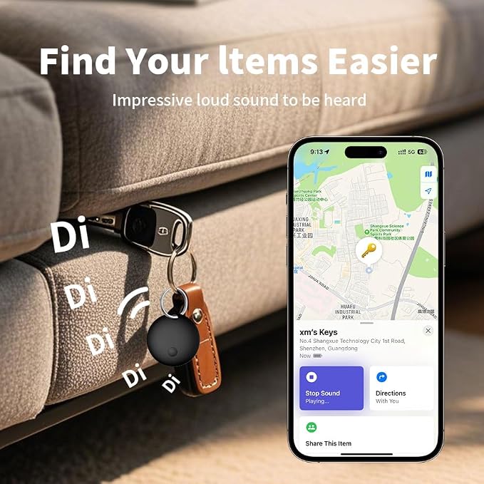 Smart Tag - 4 Pack Bluetooth Tracker Work - Image 3