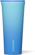 Corkcicle Classic Tumbler - Keeps Drinks Cold 9 Plus Hours - Triple Insulated Stainless Steel Drink Tumbler - Sliding Lid - Summer Drinkware Gift - Keeps Drinks Ice Cold - 24 oz - Boom Box Blue by Corkcicle