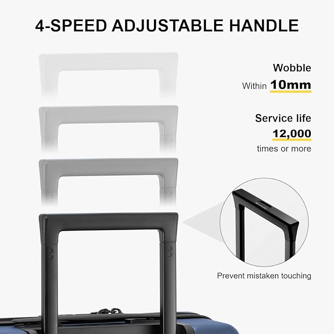 LEVEL8 Trunk Luggages, 28 Inch Luggage - Image 6