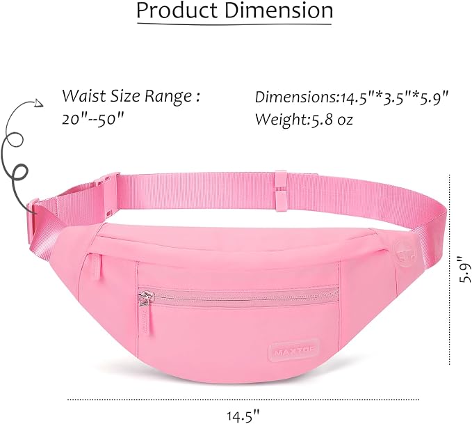 MAXTOP Large Crossbody Fanny Pack - Image 5