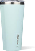 Corkcicle Classic Tumbler - Keeps Drinks Hot for 3 Hours - Triple-Insulated Stainless Steel - Cupholder Friendly - Holiday Mug Gift - Great for Gifting Warmth - 24 oz - Gloss Powder Blue by Corkcicle
