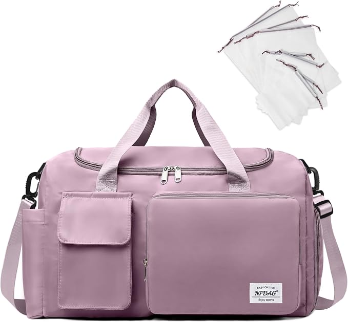 NPBAG Women Travel Duffel, Gym Workout Overnight Bag, Mommy Hospital Bag by NPBAG