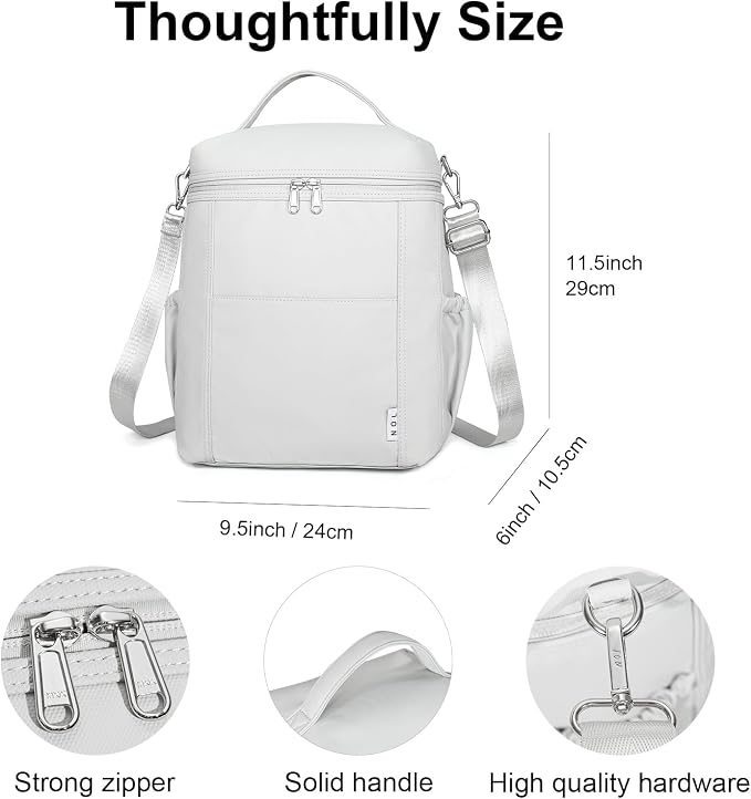 NOL Natural Organic Lifestyle Insulated Lunch Bags - Image 3