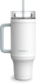 bubba 40 oz Insulated Stainless Steel Tumbler with Handle and Straw - Leakproof, Dishwasher Safe, Cup Holder Tumbler, Lead-Free and BPA-Free, Fresh Kicks by bubbabrands
