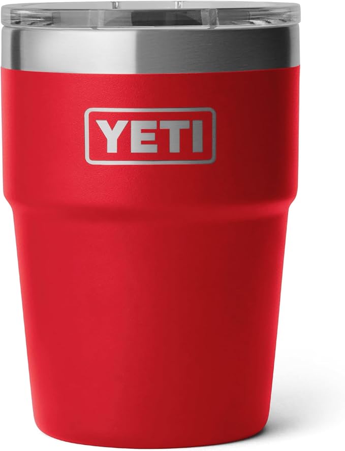 YETI Rambler 16 oz Stackable Tumbler, Vacuum Insulated, Stainless Steel with MagSlider Lid | Stackable, Vacuum Insulated, MagSlider Lid, Stackable, Vacuum Insulated, MagSlider Lid by YETI