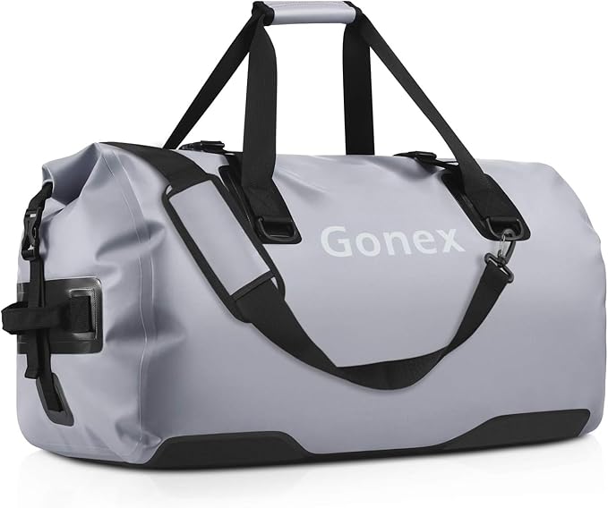 Gonex 40L 60L 80L Extra Large Waterproof Duffle Travel Dry Duffel Bag Heavy by Gonex