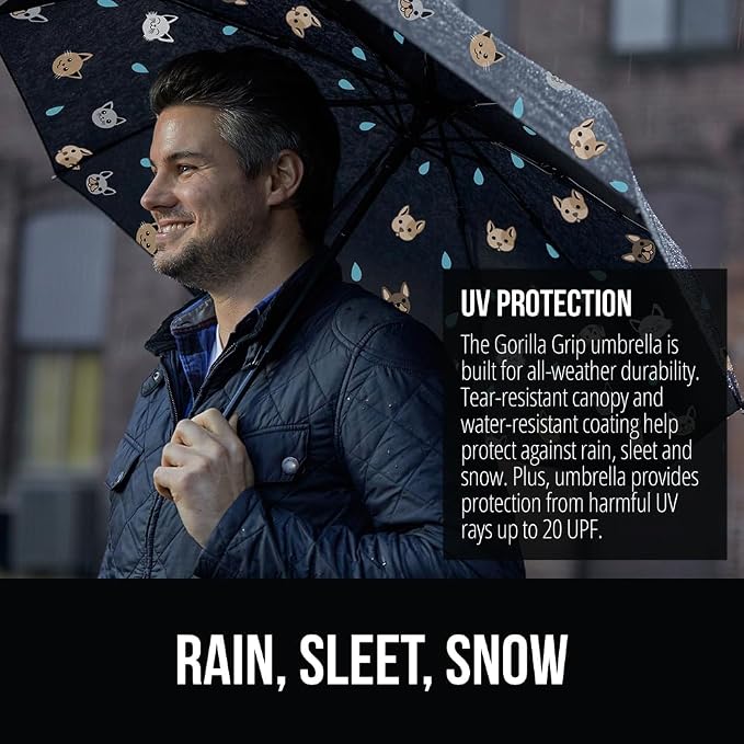 GORILLA GRIP Strong Stick Umbrella - Image 3