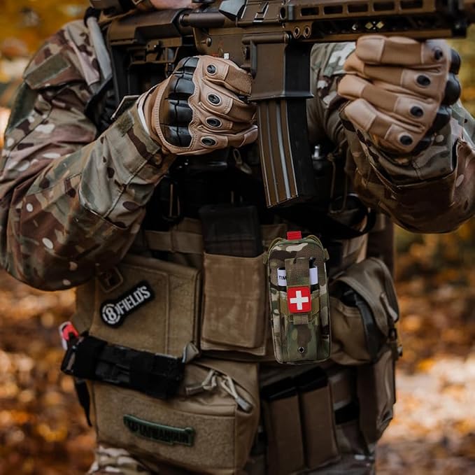 Tourniquet Pouch, Small Trauma Medical Kit Tactical First Aid - Image 4