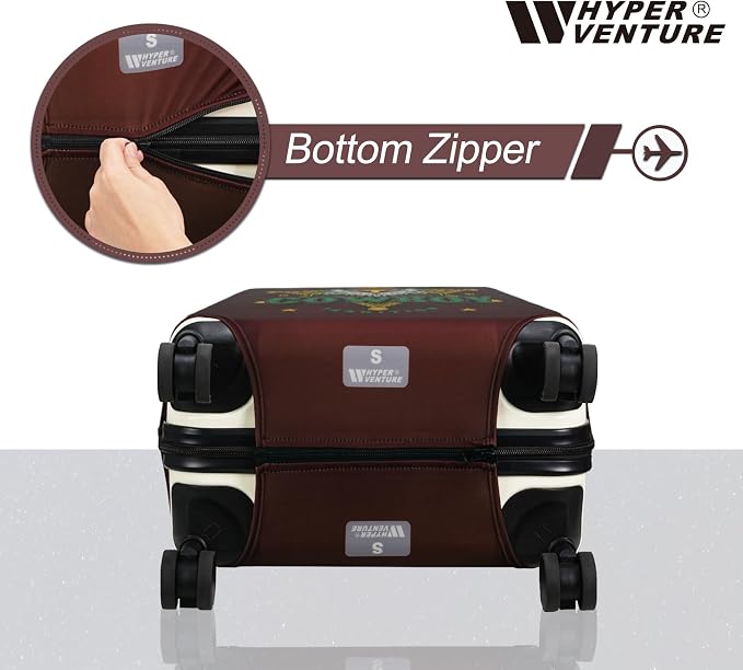 HYPER VENTURE Washable Luggage Cover - Image 4