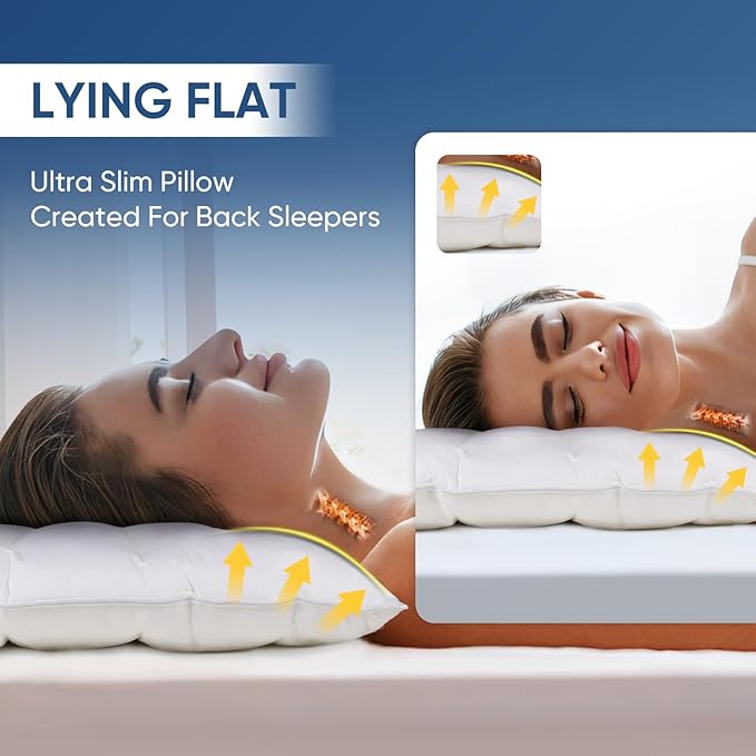 MINUPWELL Ultra Flat Small Pillow - Image 2