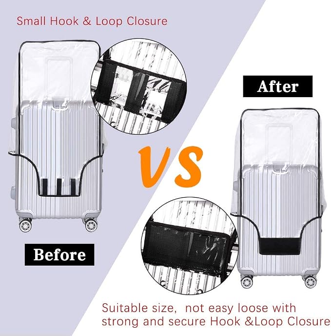 24 Inch PVC Luggage Protector Cover - Image 5
