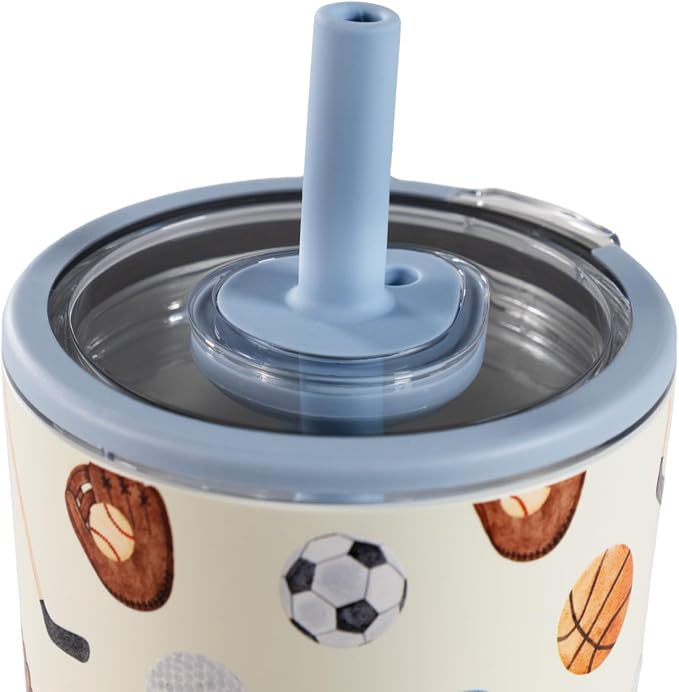 HydroJug Everyday Tumbler 14 oz – Ceramic-Lined Insulated Tumbler with Straw and Soft-Touch Lid, Cup Holder Friendly, Double-Wall Vacuum Insulation, Reusable Travel Cup – Sports - Image 3