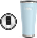 THERMOS ICON SERIES, Stainless Steel Cold Tumbler with Slide Lock, 24 Ounce, Glacier by Thermos