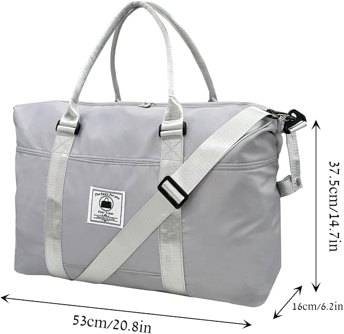 Travel Duffle Bag, Waterproof Sport Tote Gym Bag - Image 2