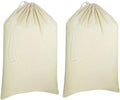 Urban Villa Laundry Bags 2 Pack Canvas Dirty Clothes Travel Laundry Bag|Machine by CottonTrends