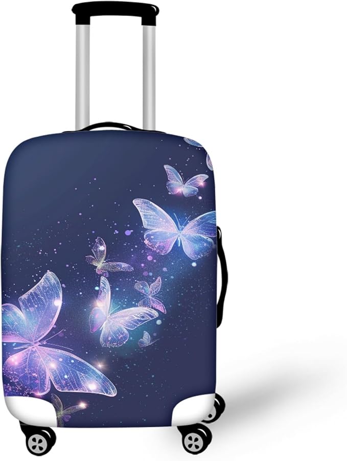 Travel Luggage Cover Anti-scratch Baggage Suitcase Protector Fits 18-21 Inch by Dremagia